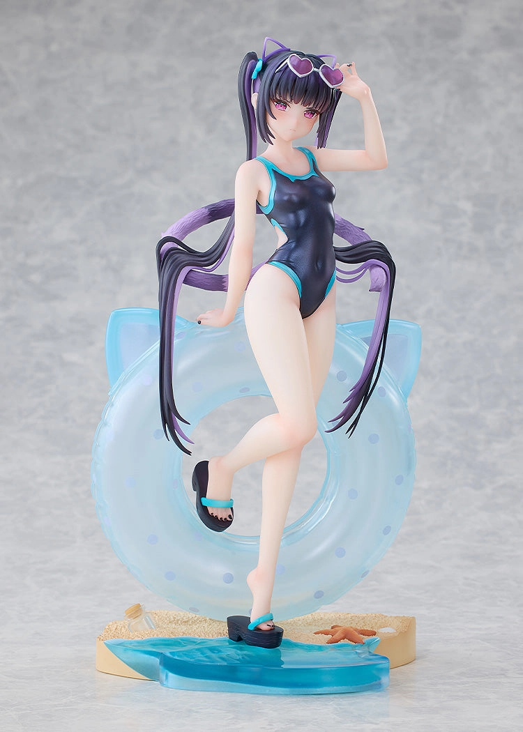 Rosuuri Original Character Cheshire Cat Mika: Swimsuit Ver 1/7 Scale Figure Miniature Goods Character Sculpture