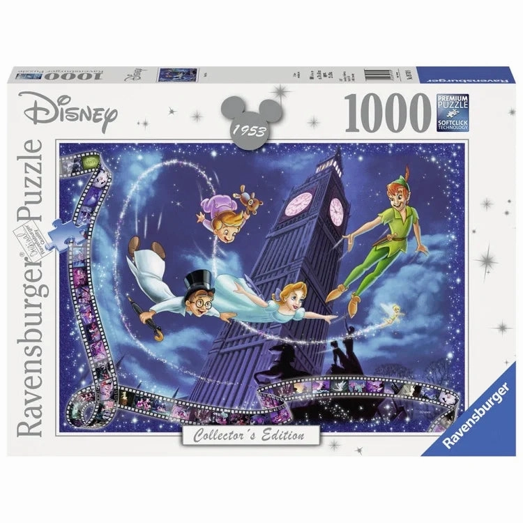 Collector's Series Opening Hidden Drop Series DISNEY - Puzzle Collector's Edition 1000P - Peter Pan