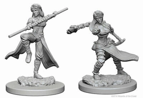 Open Beta Personality Quirk D&D Unpainted Minis WV1 Female Human Monk
