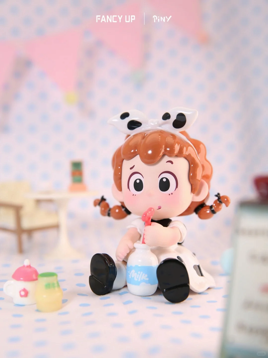 Miniature Creation Shenzhen Mabell Animation Development PINY Weekend Mini-Theater (Set of 8 Figures)