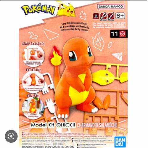 Attention Span Pokemon Model Kit Charmander