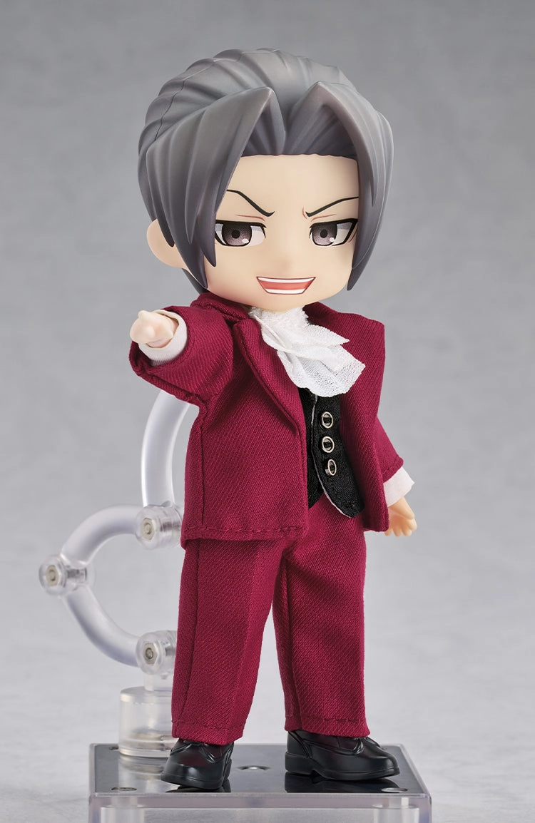 Nendoroid Doll Miles Edgeworth Display Case Full Set