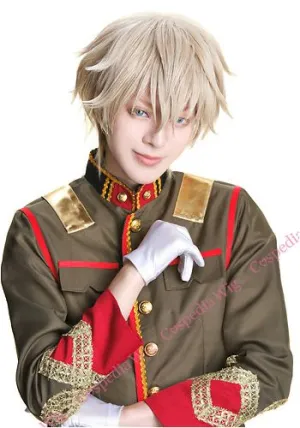 "Fate/Grand Order" Gawain style cosplay wig Team Collaboration Space Physics