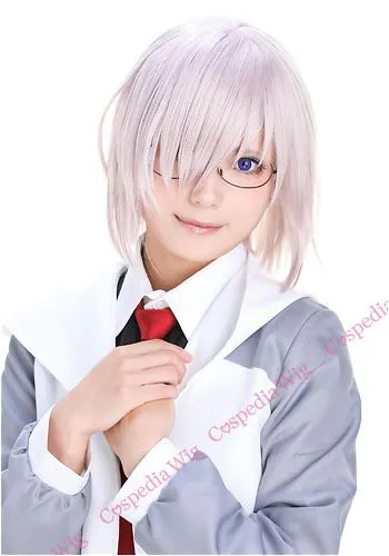 "Fate/Grand Order" Mash style cosplay wig Pro Player Almost Never Rank