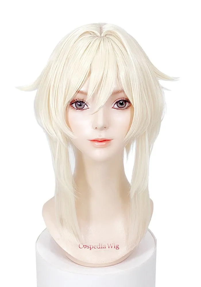 "Genshin Impact" Lumine style cosplay wig Day One Patch Morality Meter
