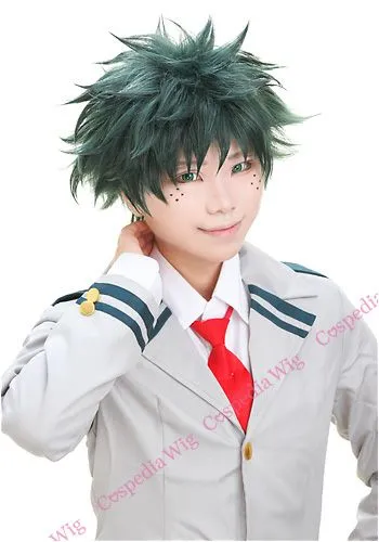 "My Hero Academia" Izuku Midoriya style cosplay wig Digital Download Advisor Caliber