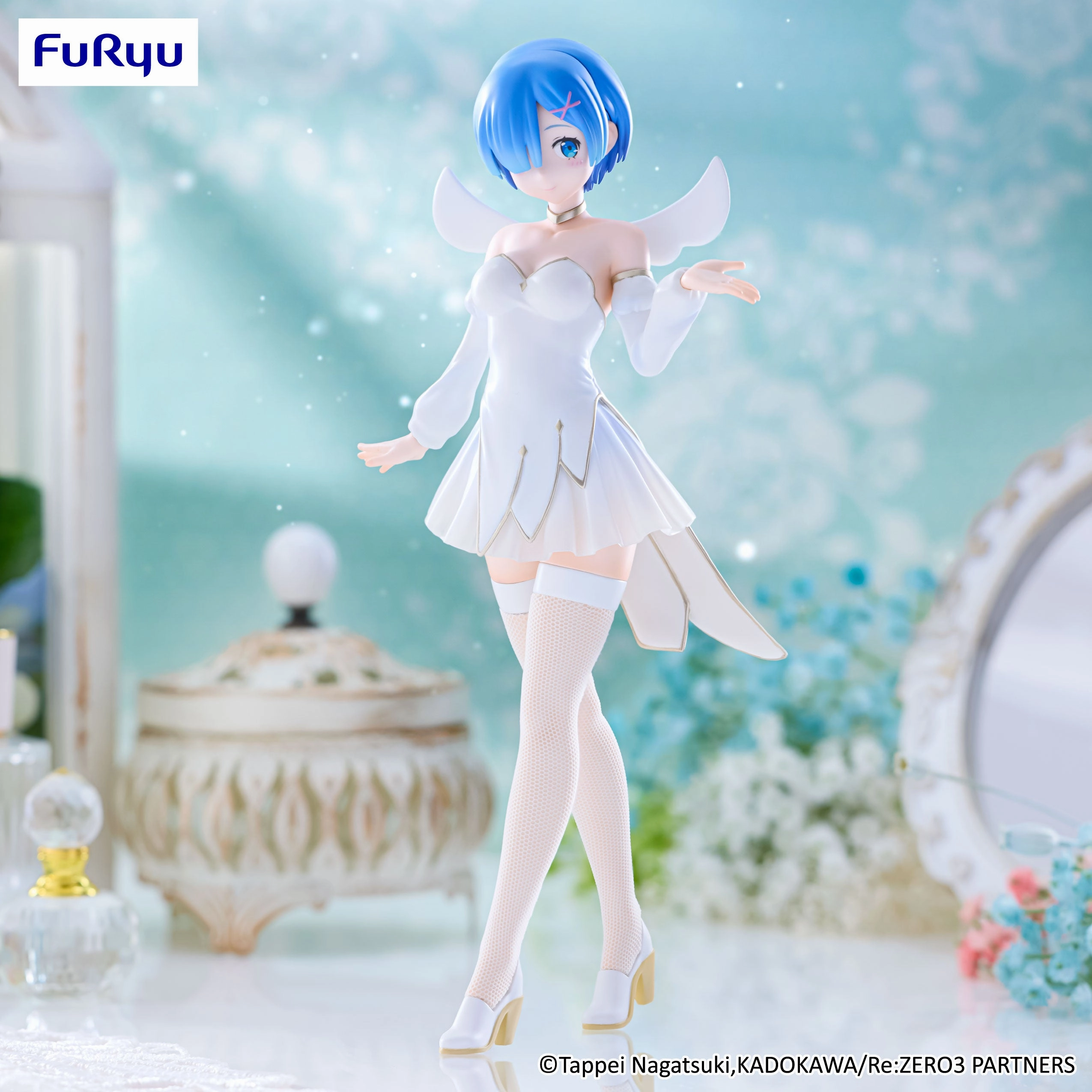 Disney Character Vinyl Display Re:ZERO Starting Life in Another World BiCute Pure Figure Rem Little Wings