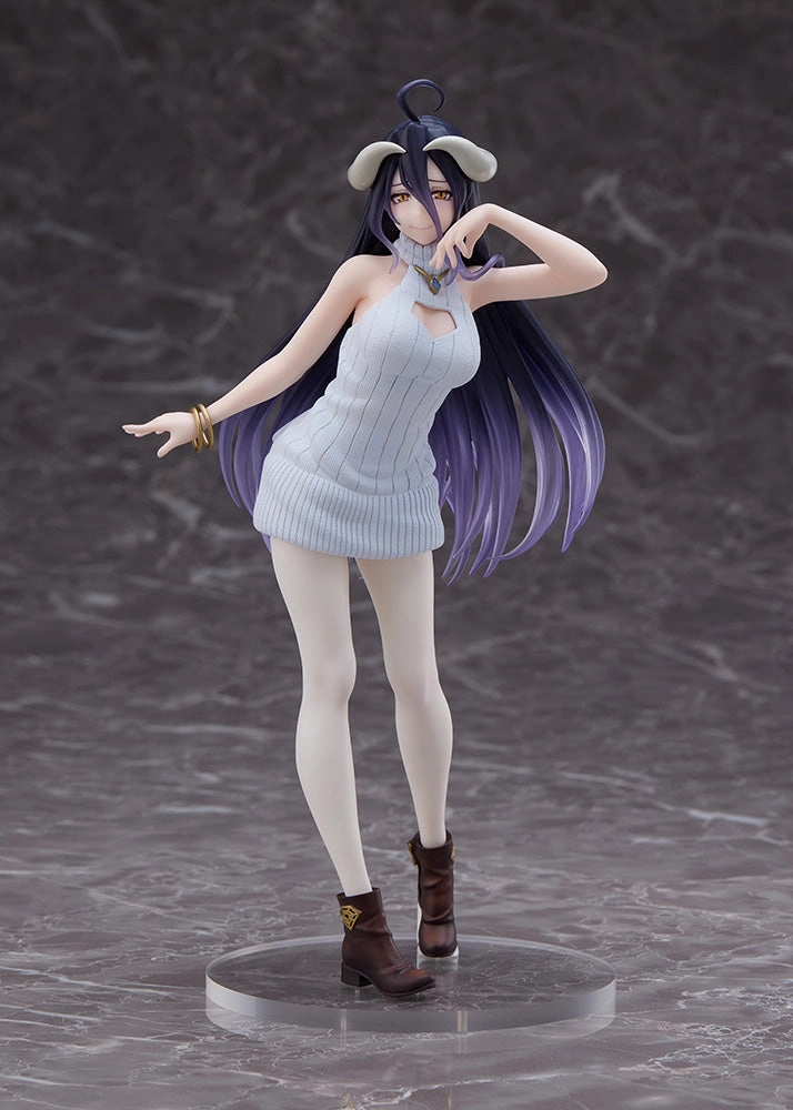 Premium Statue Vinyl Object Coreful Figure Albedo ~Knit Dress Ver.~ Prize Figure