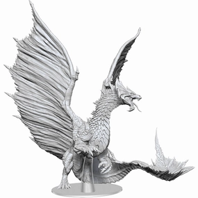 DND UNPAINTED MINIS ADULT BRASS DRAGON Adaptive Difficulty Peer-to-Peer