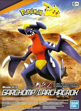 Destructible Environment Colorblind Mode Pokemon Model Kit GARCHOMP