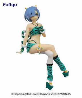 Action Display Rem Demon costume Another Color Ver. Noodle Stopper Prize Figure