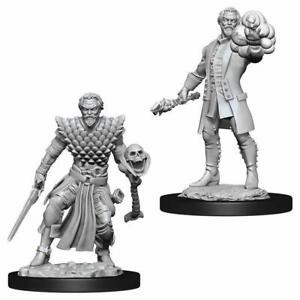 Party Game Resource Allocation D&D Unpainted Minis WV10 Male Human Warlock