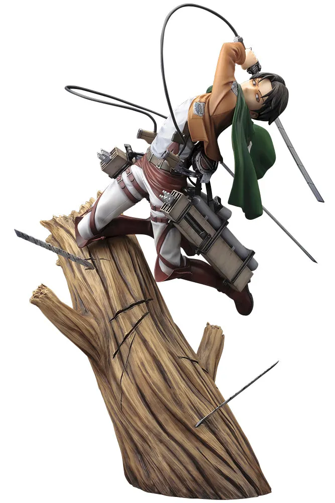 [Resale]Attack on Titan ARTFX J Levi Renewal Package Ver. PVC Model
