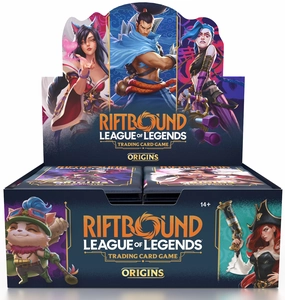 RIFTBOUND LEAGUE OF LEGENDS TCG ORIGINS BOOSTER BOX (10/31/25) Hidden Pack Series Random Find Series