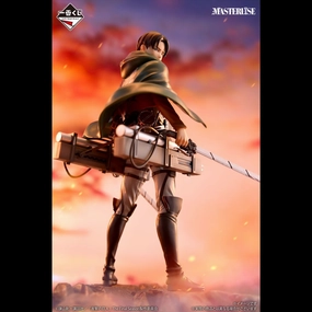 Attack on Titan -The Beast Titan Is Mine- Levi MASTERLISE [Ichiban-Kuji Prize B] Blue Ribbon Science fiction