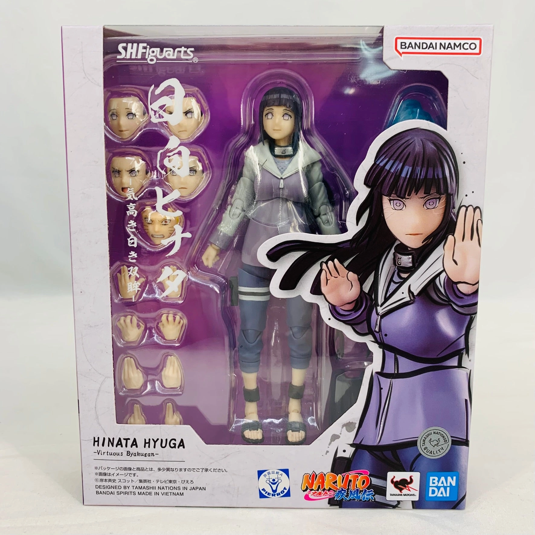 S.H.Figuarts Hinata Hyuga -Noble White Eyes- [NARUTO Shippuden] Designer Decor