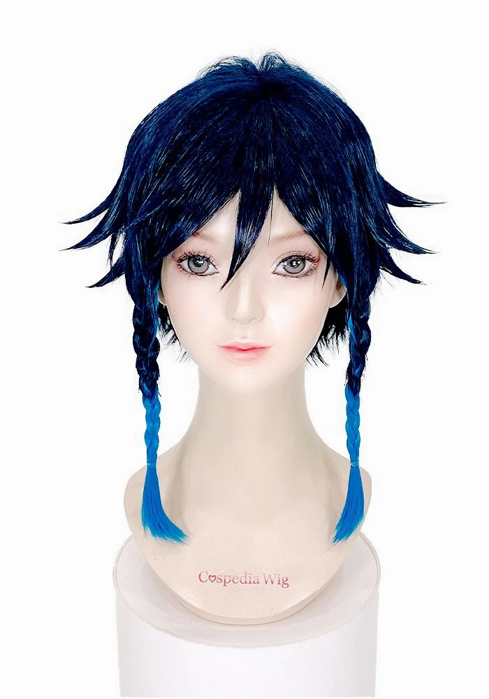 Making Of Social Cause "Genshin Impact" Venti style cosplay wig
