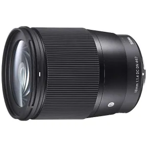 SIGMA Camera Lens 16mm F1.4 DC DN Contemporary for APS-C Black [Sony E / Single Focal Length Lens] Gender Neutral