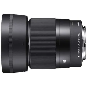 SIGMA Camera Lens 30mm F1.4 DC DN Contemporary [Canon EF-M mount] [Canon EF-M /Single Focal Length Lens] for all ages