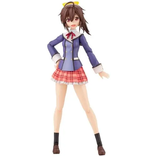 Bird Sculpture Anime Hobby Sousai Shoujo Teien x Frame Arms Girl Ao Gennai [Wakaba Girl's High School Winter Clothes] 1/10 Plastic Model