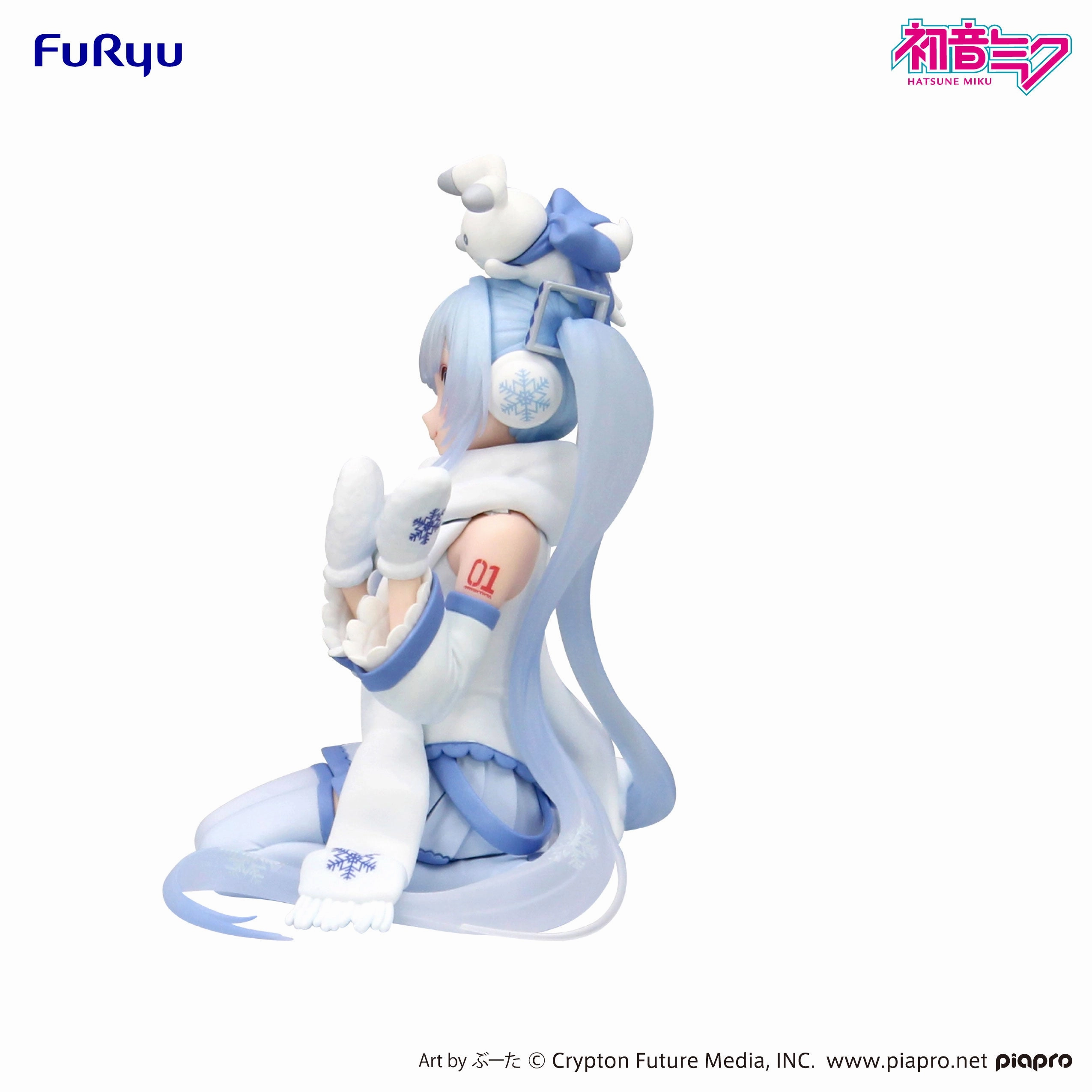 Abstract Form Noodle Stopper Figure SNOW MIKU Sky Town 10th ver
