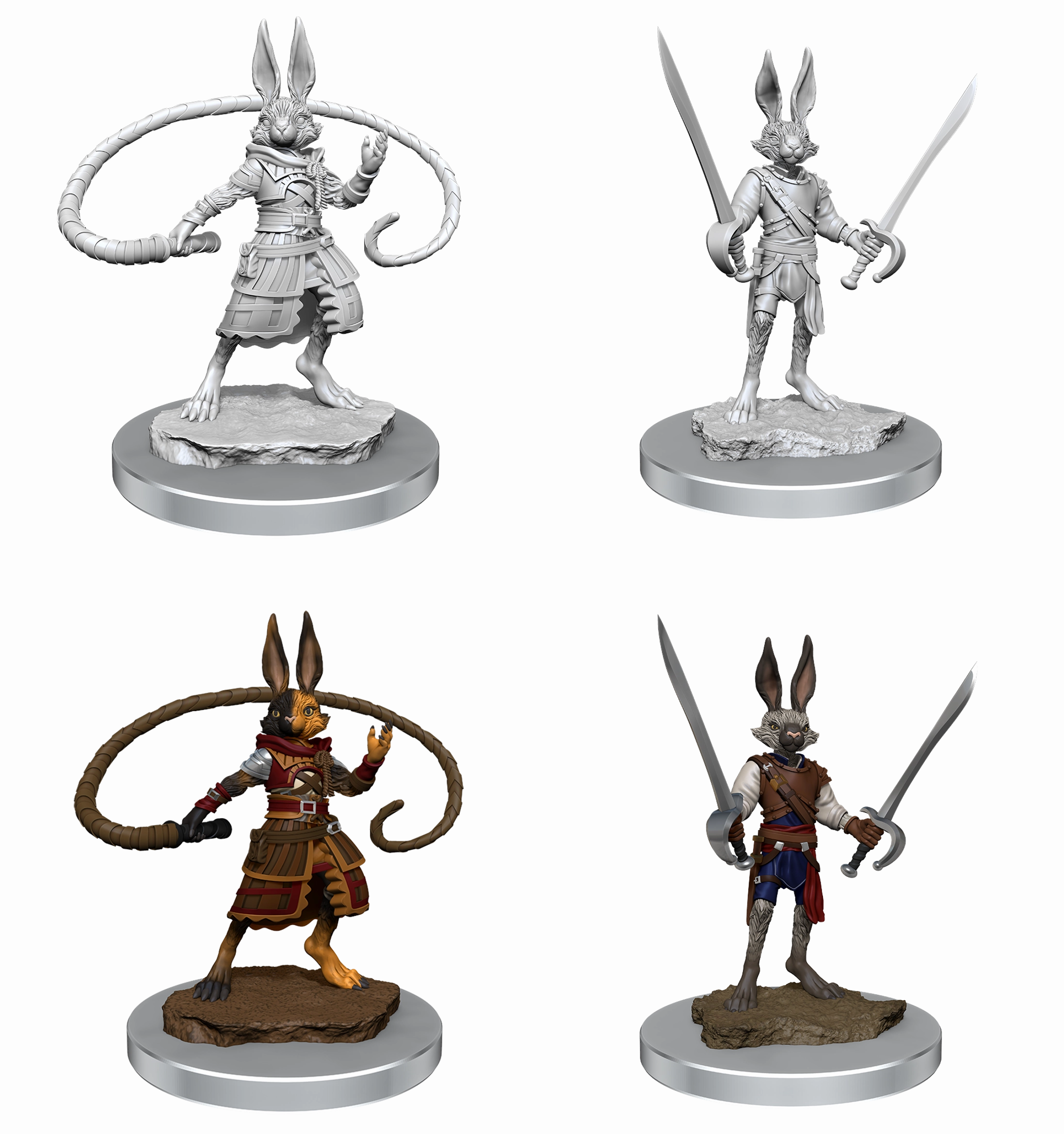 DND UNPAINTED MINIS WV17 HARENGON ROGUES Spatial Reasoning