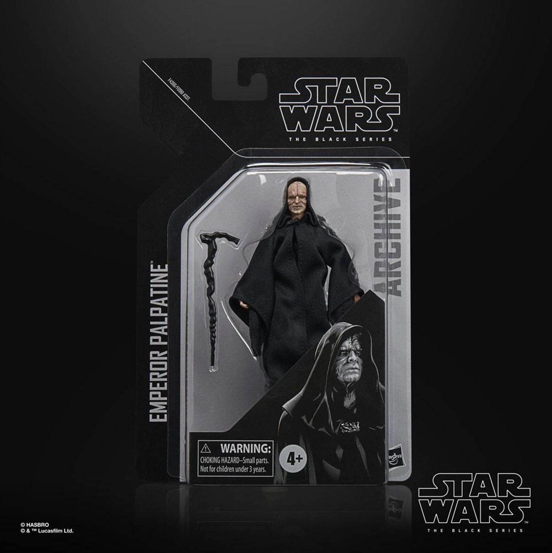 Creativity boost Star Wars The Black Series Archive - Figurine d'action de l'empereur Palpatine 15cm