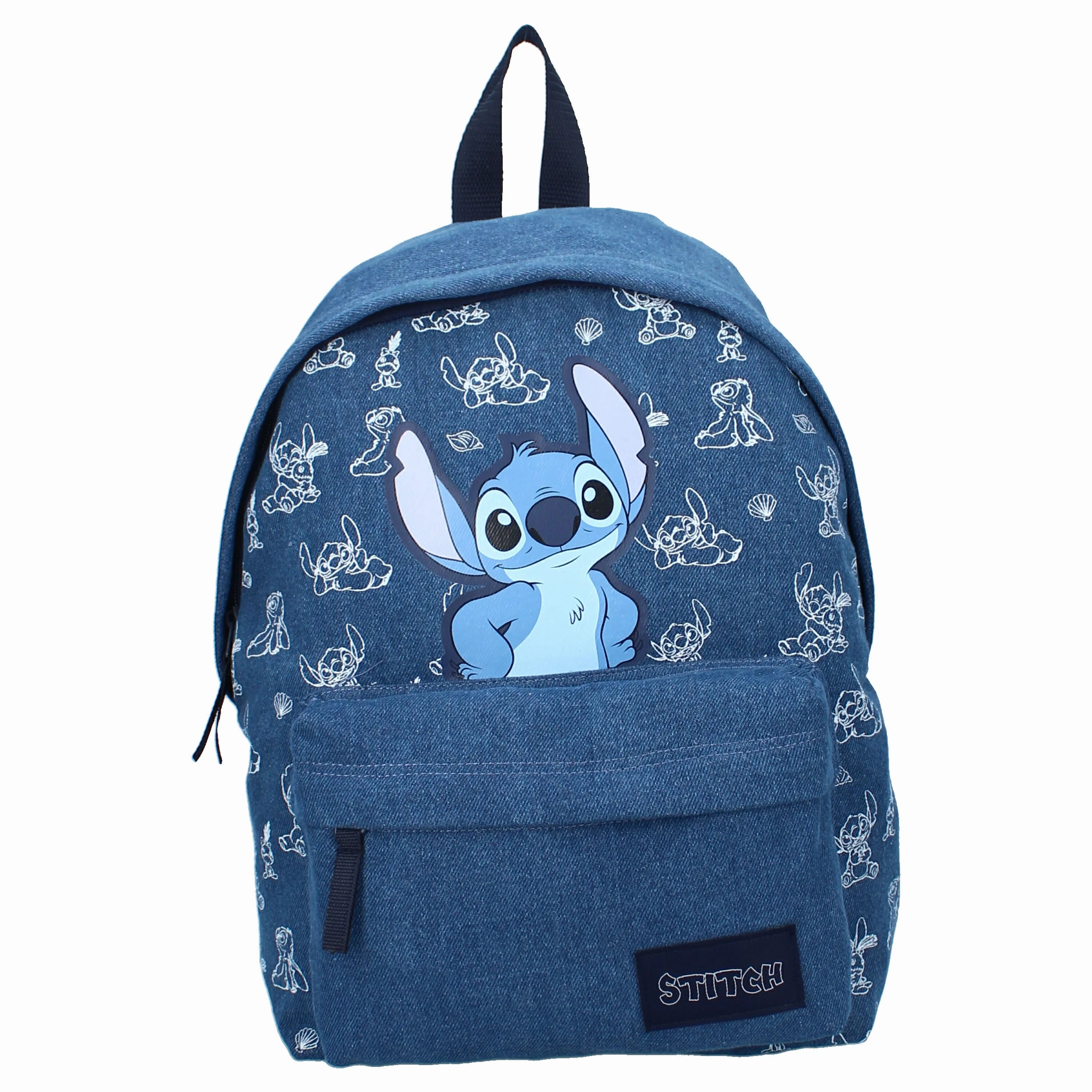 STITCH - Denim Revival - Sac ?? dos '37x25,7x12cm' Iridescent Glow Little Action