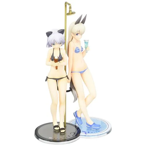 Strike Witches 2 - Sanya & Eila Swimsuit Ver. 1/8 Complete Figure Street Art