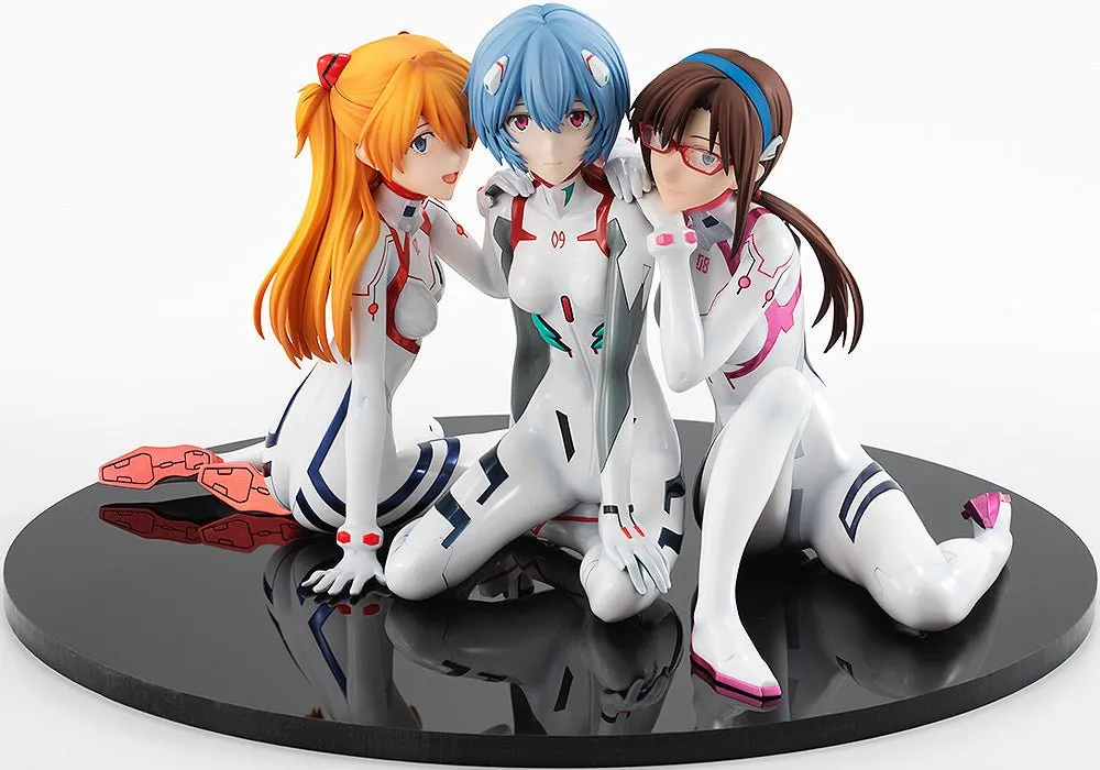 Superhero Toy Kadokawa Collection "Evangelion: 3.0 1.0 Thrice Upon a Time" Asuka & Rei & Mari Newtype Cover Ver.