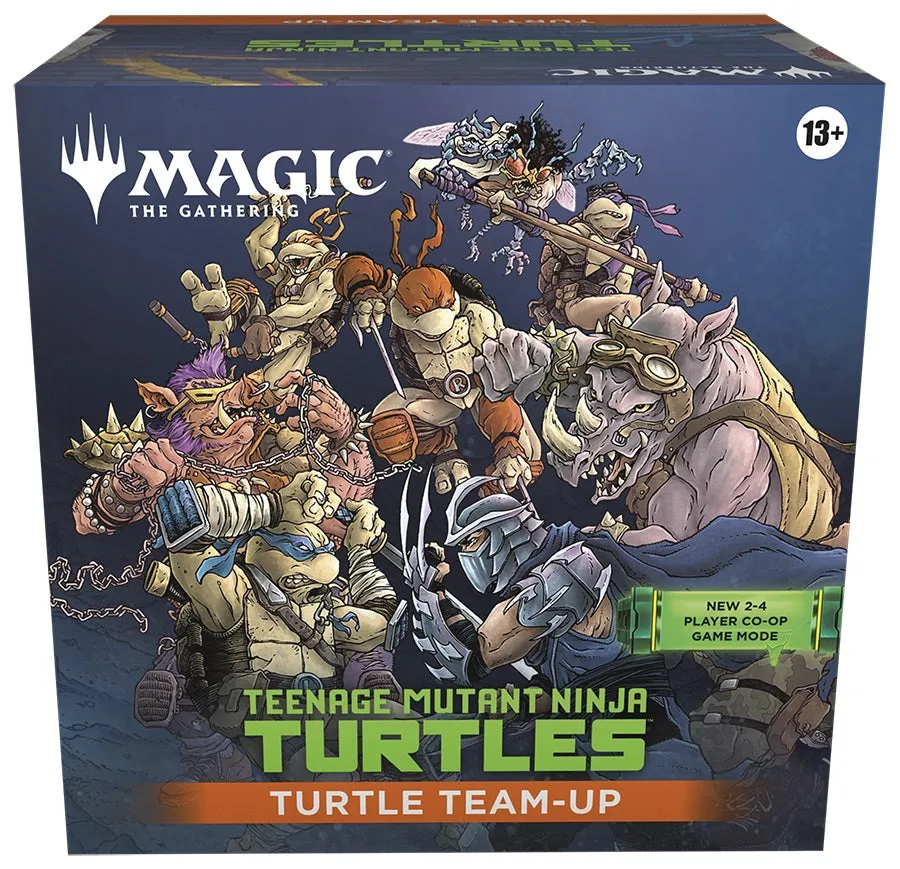 MTG TEENAGE MUTANT NINJA TURTLES TURTLE TEAM UP (2/27/26) Toy Drop Unboxing