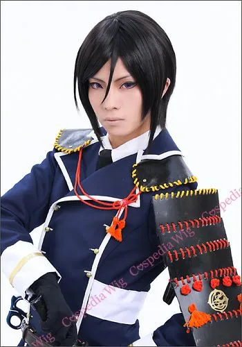 ??Touken Ranbu??Yagen Toushirou style cosplay wig Remastered Edition