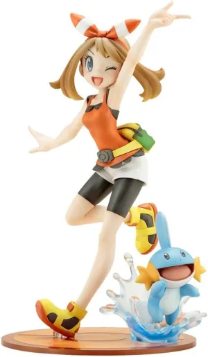 ARTFX J - "Pokemon" Series: May with Mudkip 1/8 Complete Figure Miniature Display