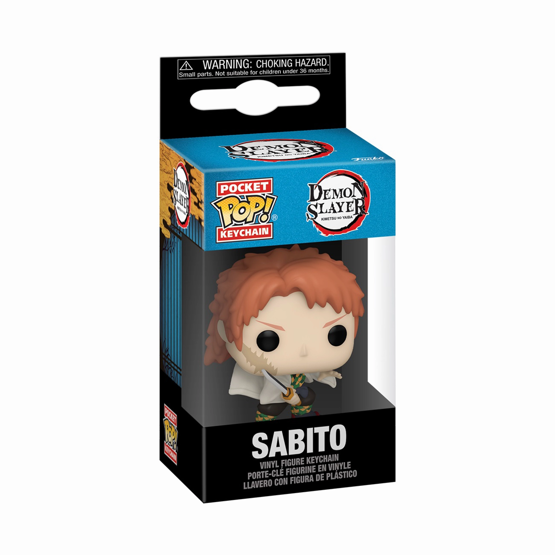 Funko Pocket Pop! Keychain: Demon Slayer - Sabito (No Mask) Professional Artist