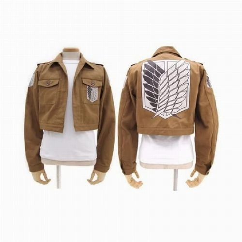 Attack on Titan (Shingeki no Kyojin) Military Division Jacket Size: Short ver Size: L Pewter Figure