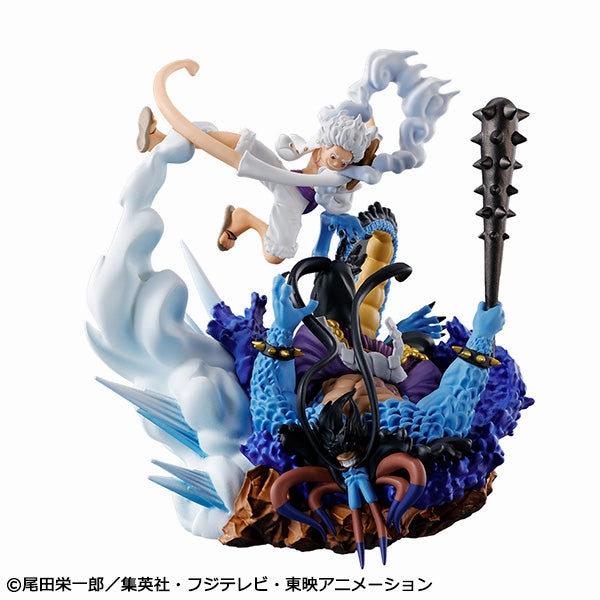 PETITRAMA SERIES LOGBOX RE BIRTH ONE PIECE GEAR 5 Special Set Pewter Figure Seasonal Decoration