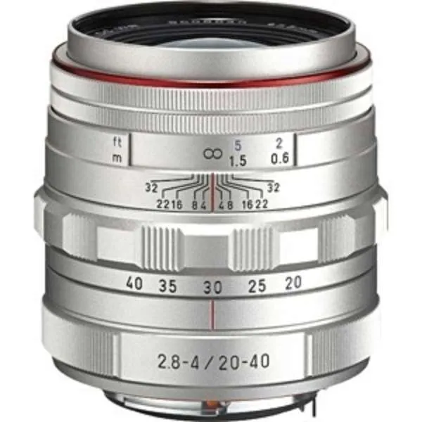 Expert Level PENTAX Camera Lens HD PENTAX-DA 20-40mmF2.8-4ED Limited DC WR for APS-C Silver [PENTAX K / Zoom Lenses]