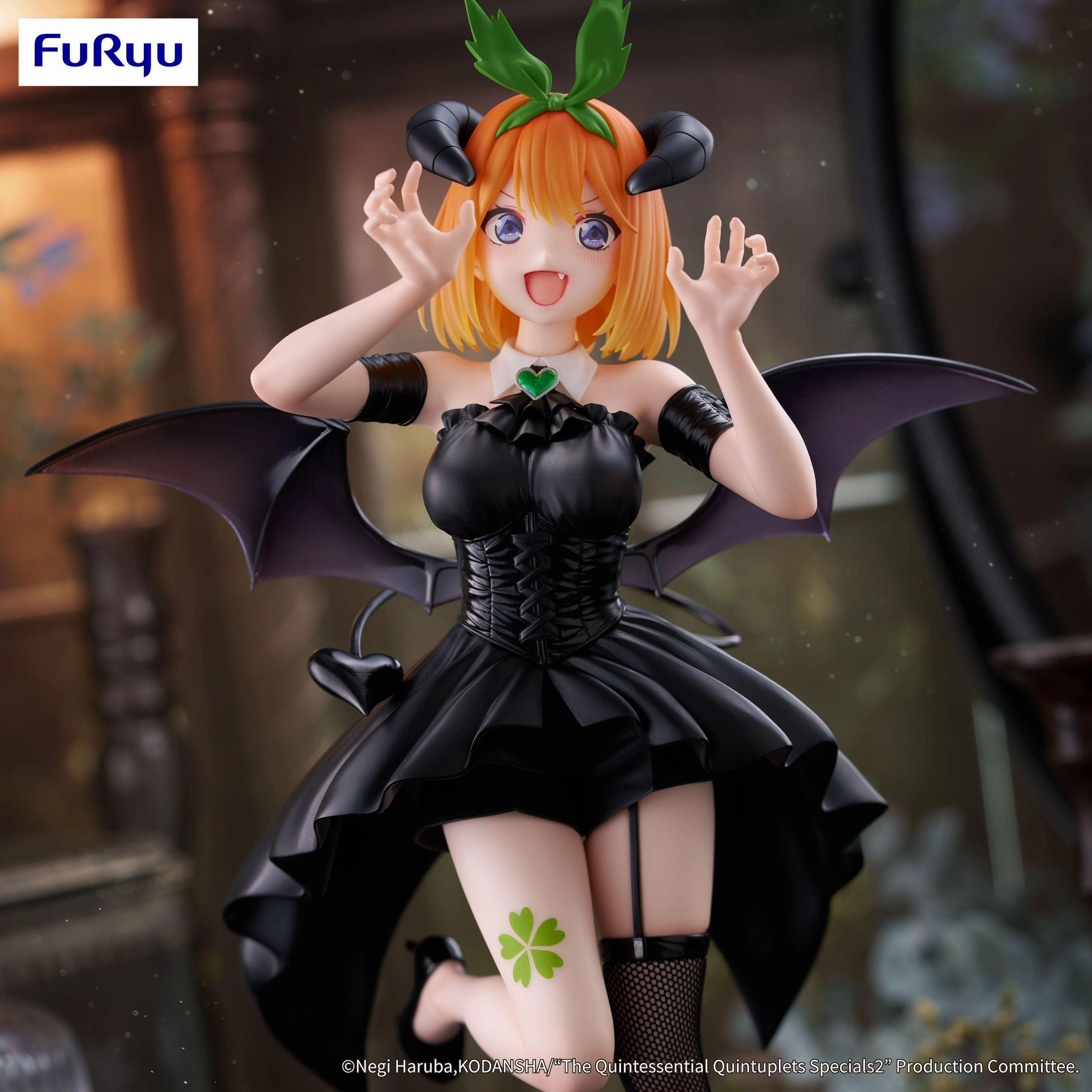 Action Statue Ceramic Sculpture The Quintessential Quintuplets BiCute Dark Figure Nakano Yotsuba