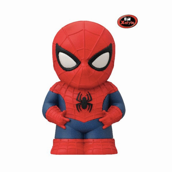 Marvel Soft Vinyl Puppet Mascot X-STYLE SPM-X06 Spider-Man Resin Statue Gift Bundle