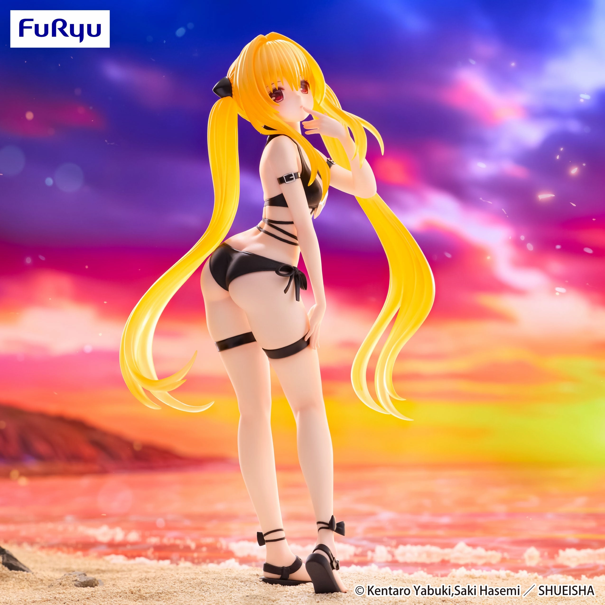 Glow In Dark Desktop Toy To Love-Ru Darkness Trio-Try-iT Figure Konjiki no Yami
