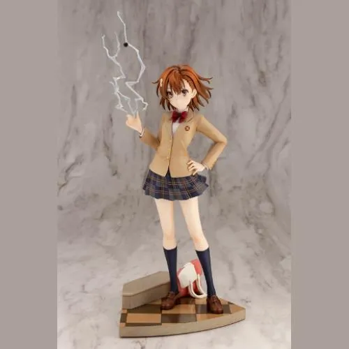 Toaru Kagaku no Railgun T Mikoto Misaka 15th Anniversary Ver. 1/7 Complete Figure Personalized Card