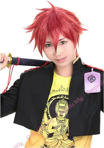 ??Touken Ranbu??Aizen Kunitoshi style cosplay wig 8K Support Seasonal Events