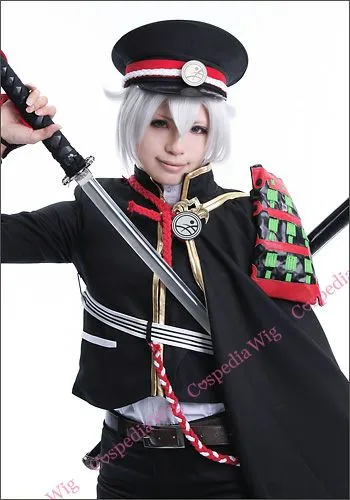 High Skill Destructible Environment ??Touken Ranbu??Hotarumaru style cosplay wig