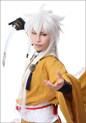 ??Touken Ranbu??Kogitsunemaru style cosplay wig 4K Resolution Nostalgic Value