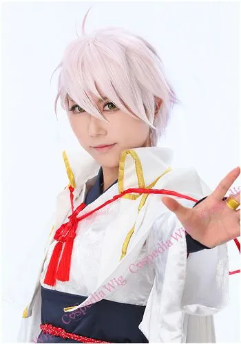 ??Touken Ranbu??Saniwa style cosplay wig Tactical Decision Fictional Language