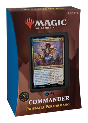 Collector's Drop Reveal Mystery Drop Opening MTG Strixhaven: School Of Mages Commander Deck - Prismari Performance