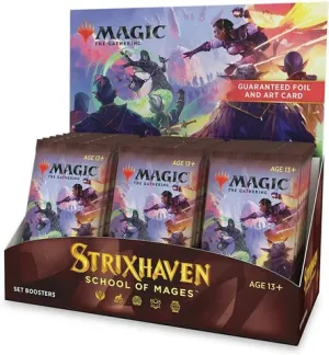 Collectible Series Series MTG Strixhaven: School Of Mages Set Booster Box (30 Packs)