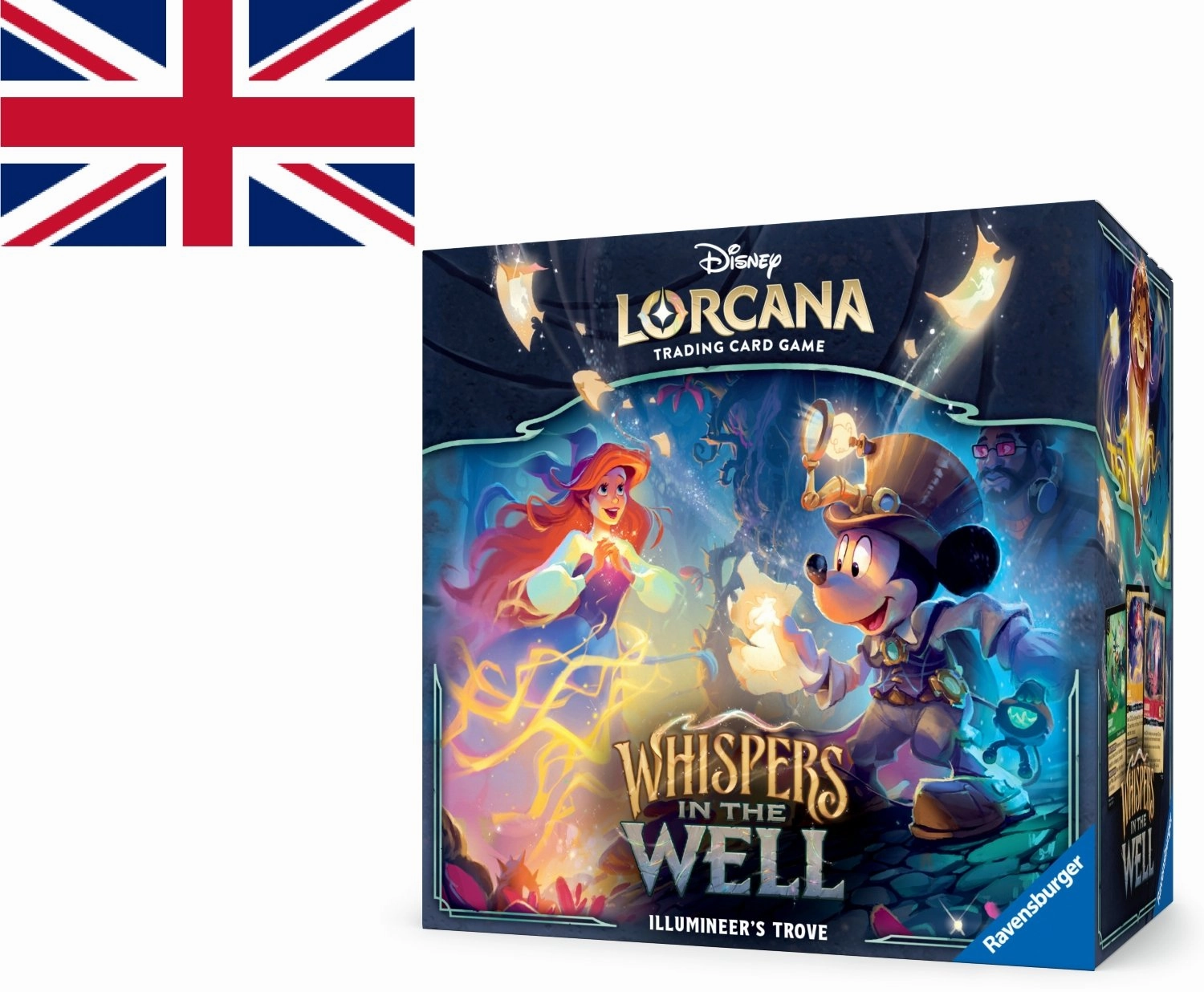 Exclusive Pack Display Hidden Treasure Reveal DISNEY - Lorcana - Trading Cards - Illumineer's Trove -Chapitre 10 -EN