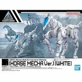 30MM 1/144 Extended Armament Vehicle (HORSE MECHA Ver.) [WHITE] Themed Background