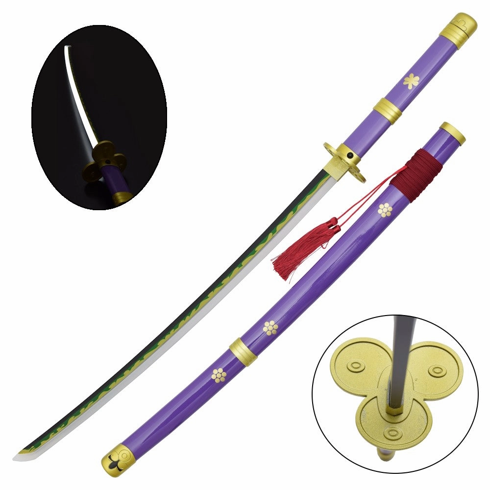 KATANA LED INTERNE ORNEMENTAL ENMA DE ZORO  ONE PIECE Art Display